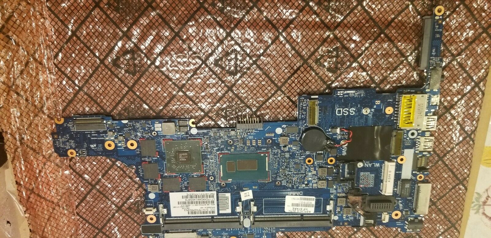 HP EliteBook 840 G1 850 G1 Intel i7-4600U 802518-001 Motherboard